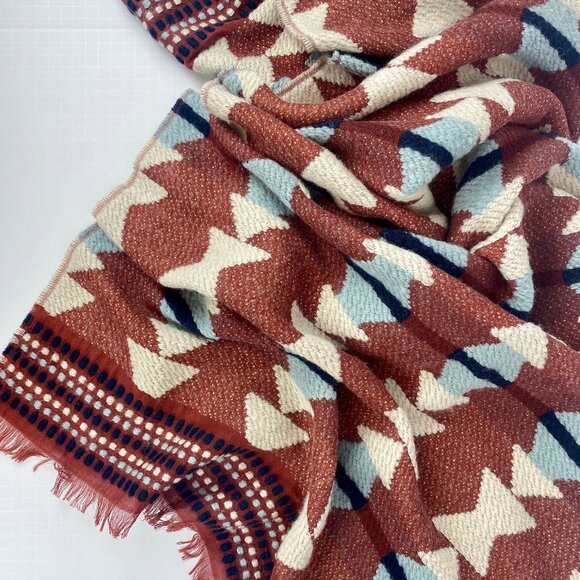 Madewell Accessories - Oversized Madewell Long SouthWestern Chunky Soft Wool Shawl Blanket